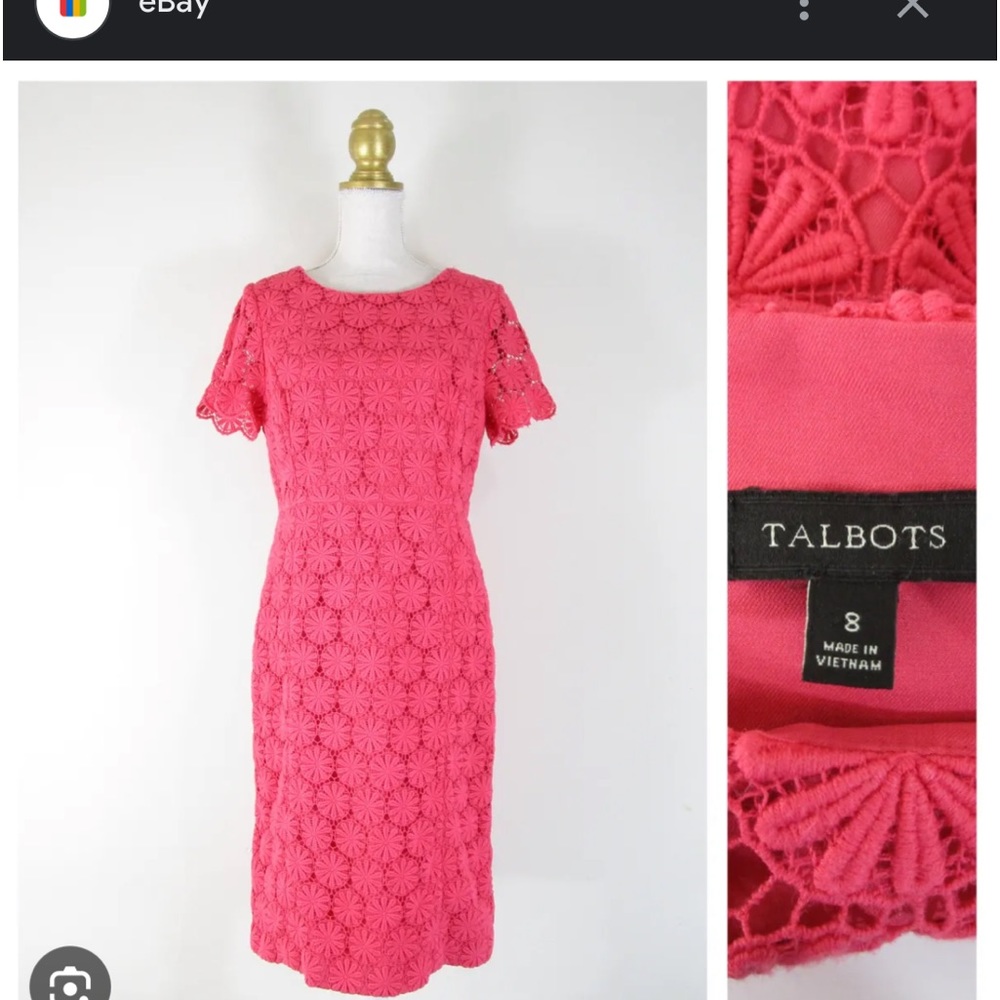 Super fun and elegant Talbots Dress Size 6p